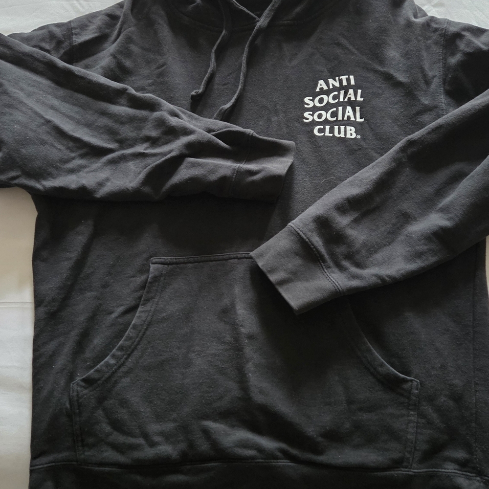 Anti Social Social Club Charcoal Hoodie
